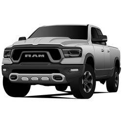 Пневмоподвеска Dodge RAM 1500 DT (2019-н.в.)