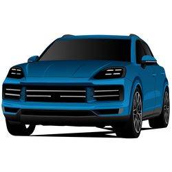 Пневмоподвеска PORSCHE Cayenne 9Y (2023-2026) Рестайлинг